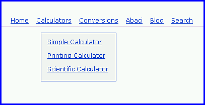 calculator_menu