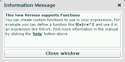 Scientific Calculator now supports functions