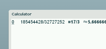 Simplify a fraction