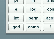 The Buttons for the INT and GCD functions