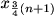 $x_{\frac{3}{4}(n+1)}$